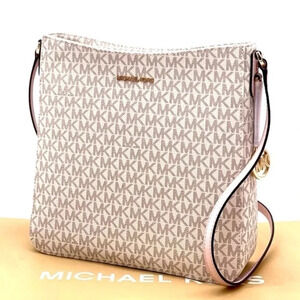 Michael Kors Large Messenger Crossbody Bag Powder Blush Multi